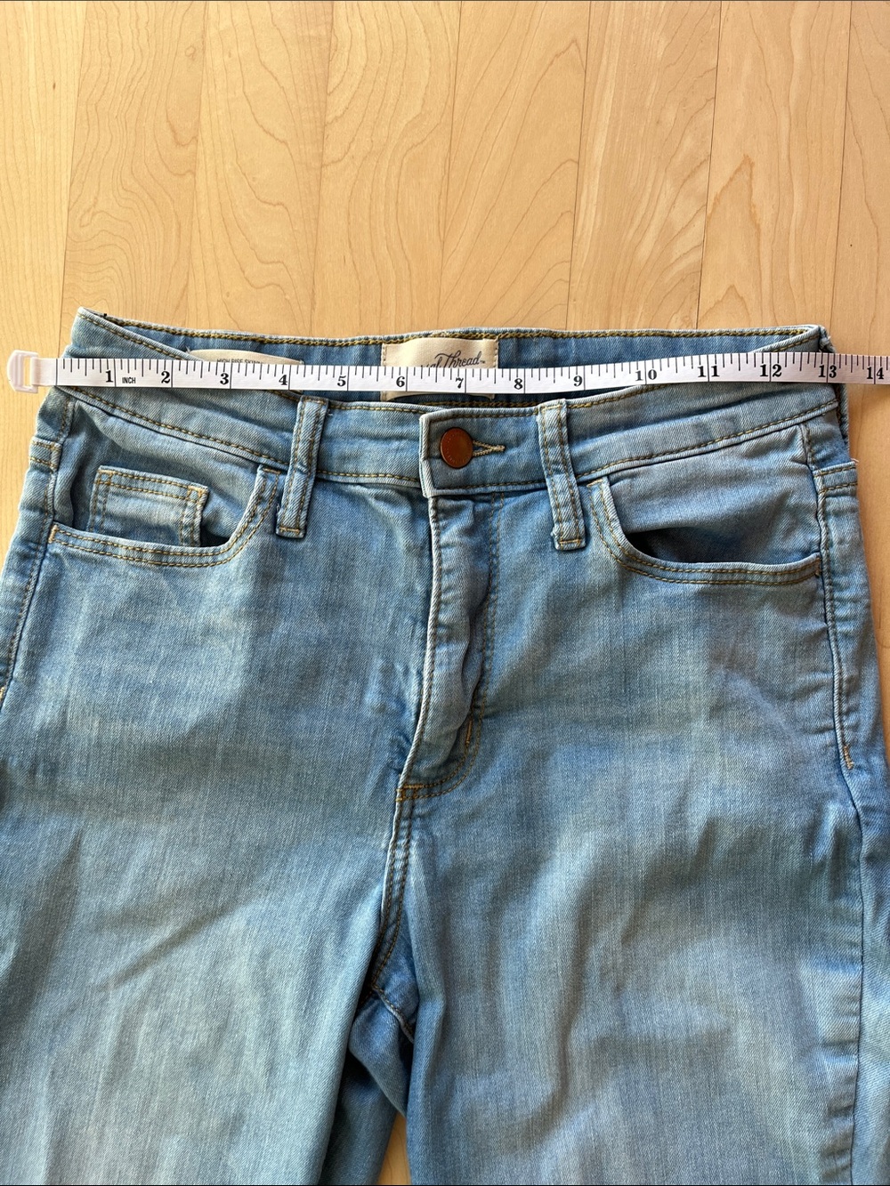 High Rise Skinny Jean Universal Thread Light Blue - Picture 7 of 10